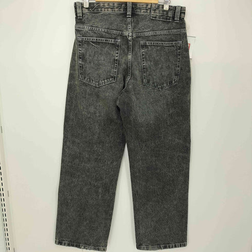 ザラ ZARA ワイドフィット ブラックデニムパンツ バギー メンズ US:30-31