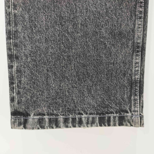 ザラ ZARA ワイドフィット ブラックデニムパンツ バギー メンズ US:30-31