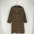 ザラ ZARA チェック柄ダッフルコート レディース S