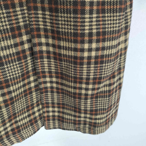 ザラ ZARA チェック柄ダッフルコート レディース S