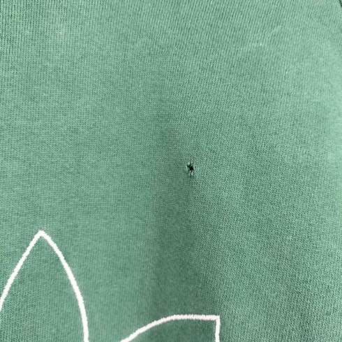 アディダス adidas 80S USA製 トレフォイルロゴ プルオーバーパーカー メンズ M