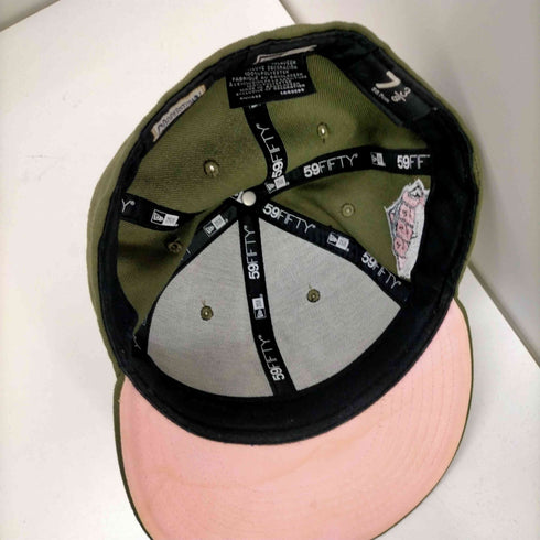 ニューエラ NEW ERA 59FIFTY MLB ベースボールチーム ロゴ 刺繍 6パネル キャップ Coopertown クーパータウン メンズ 58.7cm