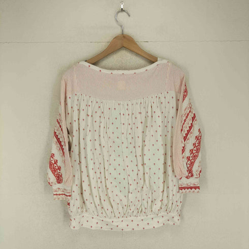 アンダーカバー UNDERCOVER 02SS HAZE期 イラストデザインコットンブラウス レディース M