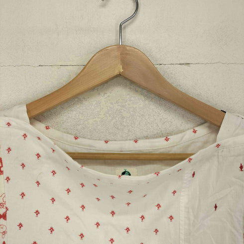 アンダーカバー UNDERCOVER 02SS HAZE期 イラストデザインコットンブラウス レディース M