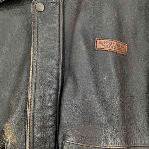 ビバリーヒルズポロクラブ BEVERLY HILLS POLO CLUB A-2 フライトジャケット メンズ L