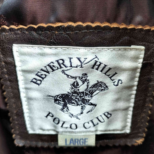 ビバリーヒルズポロクラブ BEVERLY HILLS POLO CLUB A-2 フライトジャケット メンズ L
