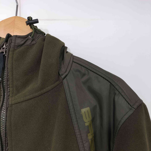 エフシーレアルブリストル F.C.Real Bristol 切替 ジップアップ フーデッド フリースジャケット メンズ import:S