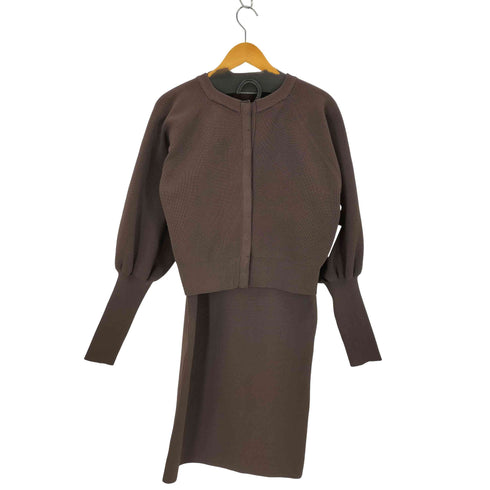 ローズバッド ROSE BUD スウェットライクニットセットアップ レディース FREE