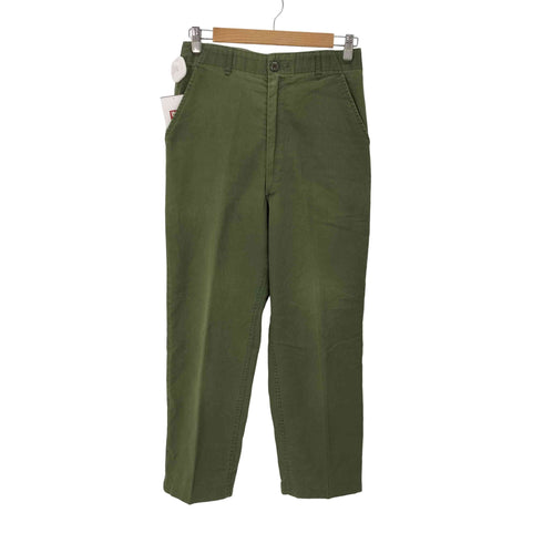 ユーエスアーミー U.S. ARMY 80S ファティーグ ベイカーパンツ IDEALジップ OG507 メンズ 32×33