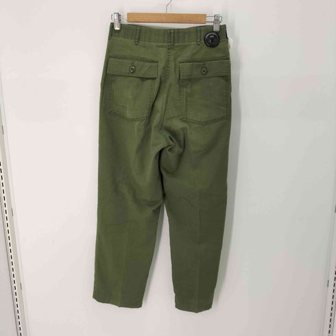 ユーエスアーミー U.S. ARMY 80S ファティーグ ベイカーパンツ IDEALジップ OG507 メンズ 32×33