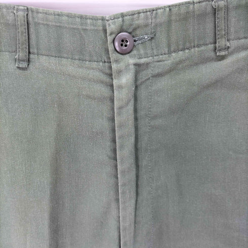 ユーエスアーミー U.S. ARMY 80S ファティーグ ベイカーパンツ IDEALジップ OG507 メンズ 32×33