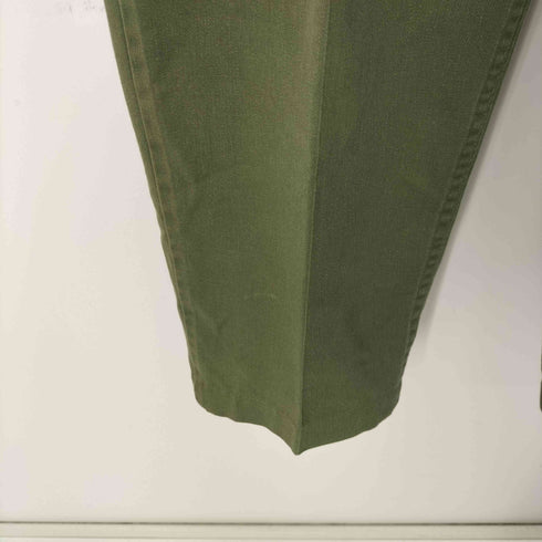 ユーエスアーミー U.S. ARMY 80S ファティーグ ベイカーパンツ IDEALジップ OG507 メンズ 32×33