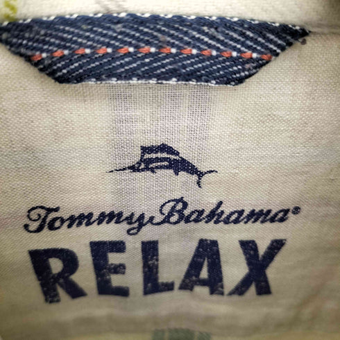トミーバハマ Tommy Bahama RELAX チェックネルシャツ メンズ L