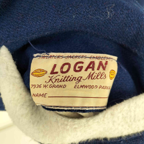 ローガン LOGAN 60S~70S セーラーカラー ウール スタジャン メンズ