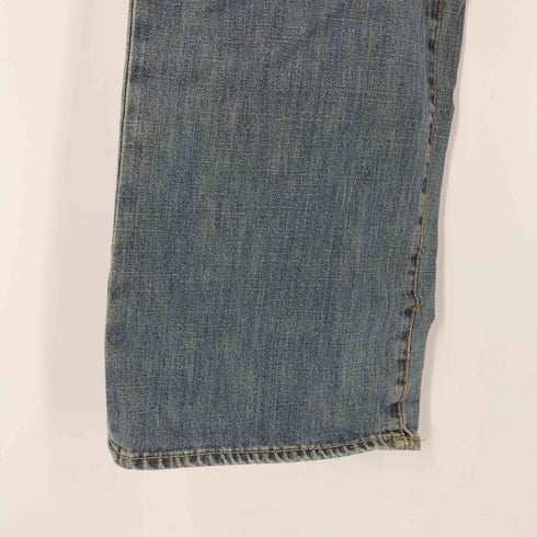 ヒューゴボス HUGO BOSS ボタンフライ テーパードデニムパンツ メンズ W38/L32