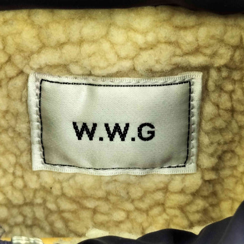 フーズフーギャラリー W.W.G 裏地ボア ナイロンジャケット レディース FREE