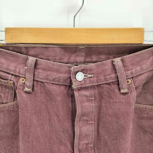 リーバイス Levis メキシコ製 501ボタンフライストレートデニムパンツ ボタン裏4093刻印 メンズ W36L30