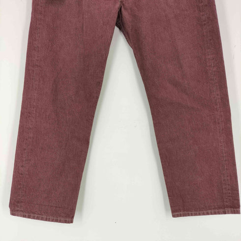 リーバイス Levis メキシコ製 501ボタンフライストレートデニムパンツ ボタン裏4093刻印 メンズ W36L30