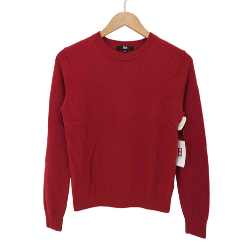 ユニクロ UNIQLO カシミヤクルーネックセーター レディース JPN:S