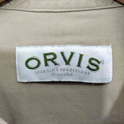 オービス ORVIS 00s インド綿 オンブレチェック ボタンダウン ワークシャツ メンズ import:L