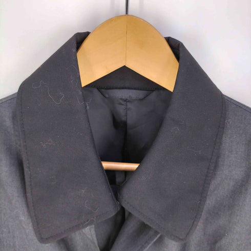 ハムネット HAMNETT ダブルブレスト ポリレーヨン トレンチコート メンズ import:L