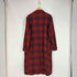 ペンドルトン PENDLETON 70S~80S USA製 AUTHENTIC MATHESON TARTAN タータン チェック ショール カラー ウール ガウン コート メンズ import:L