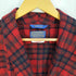 ペンドルトン PENDLETON 70S~80S USA製 AUTHENTIC MATHESON TARTAN タータン チェック ショール カラー ウール ガウン コート メンズ import:L