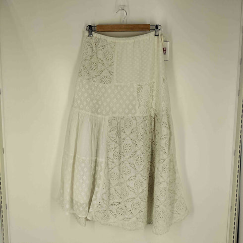 スローブイエナ SLOBE IENA 24AW パッチワークレーススカート レディース