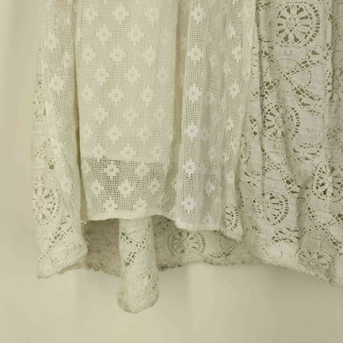 スローブイエナ SLOBE IENA 24AW パッチワークレーススカート レディース