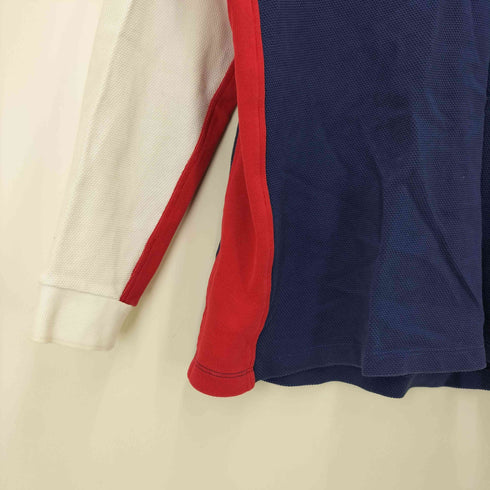 ラコステ LACOSTE トリコロール 鹿の子ポロシャツ メンズ JPN:3