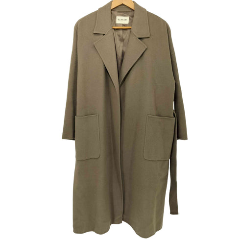 レイビームス Ray BEAMS 20AW メルトン リバー ラップ コート レディース