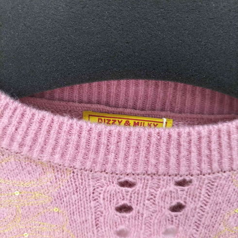 ヒステリックグラマー HYSTERIC GLAMOUR 25AW SNAKE LOOP刺繍 セーター レディース FREE