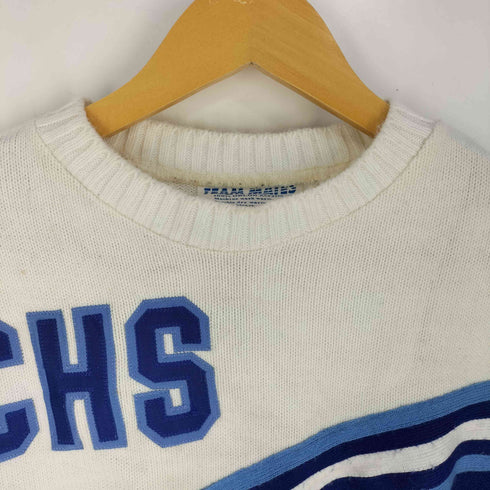 TEAM MATES MADE IN USA バイカラー ニット メンズ US:44