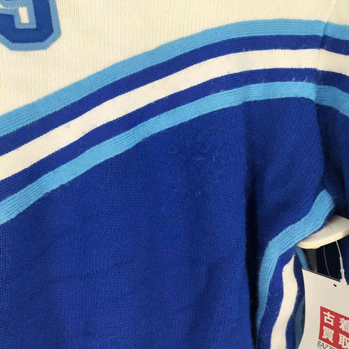 TEAM MATES MADE IN USA バイカラー ニット メンズ US:44