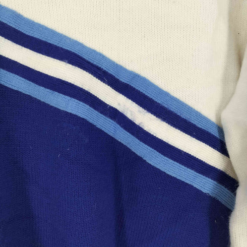 TEAM MATES MADE IN USA バイカラー ニット メンズ US:44