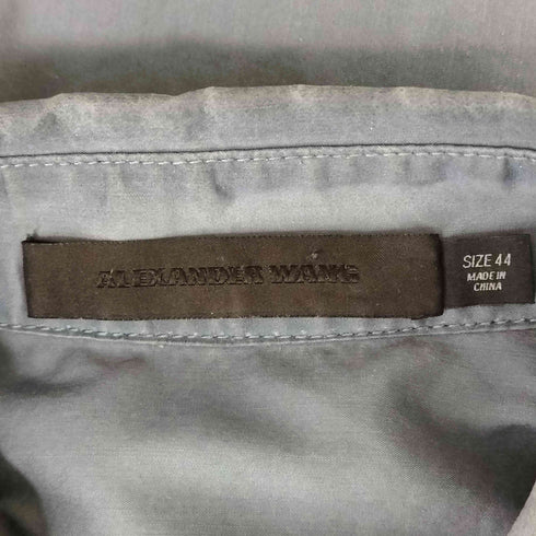 アレキサンダーワン Alexander Wang 比翼 レギュラーカラーシャツ レディース 44