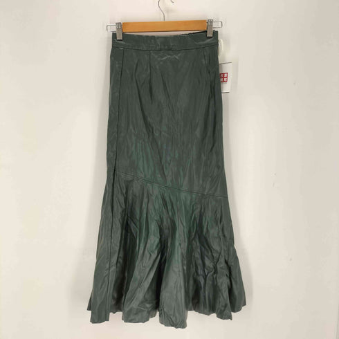 ムルーア MURUA フェイクレザースカート レディース FREE