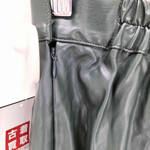 ムルーア MURUA フェイクレザースカート レディース FREE