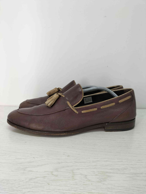 INTERESSA スペイン製 レザータッセルローファー import メンズ 8