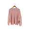 パメオポーズ Pameo Pose Sliver Sweater ダメージニット レディース FREE