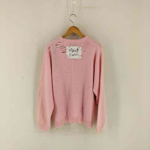 パメオポーズ Pameo Pose Sliver Sweater ダメージニット レディース FREE