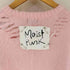 パメオポーズ Pameo Pose Sliver Sweater ダメージニット レディース FREE