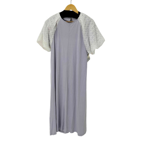 ナノユニバース NANO universe バルーンスリーブコンビカットワンピース レディース FREE