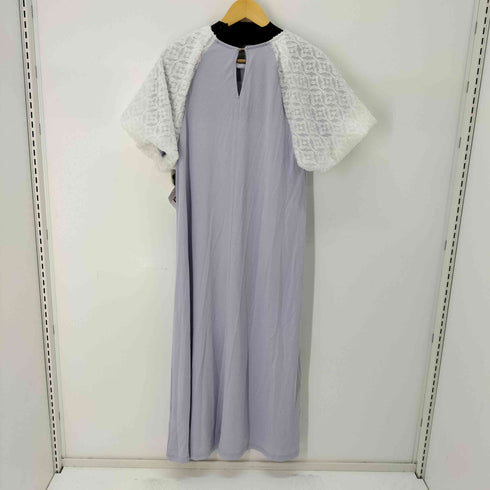 ナノユニバース NANO universe バルーンスリーブコンビカットワンピース レディース FREE