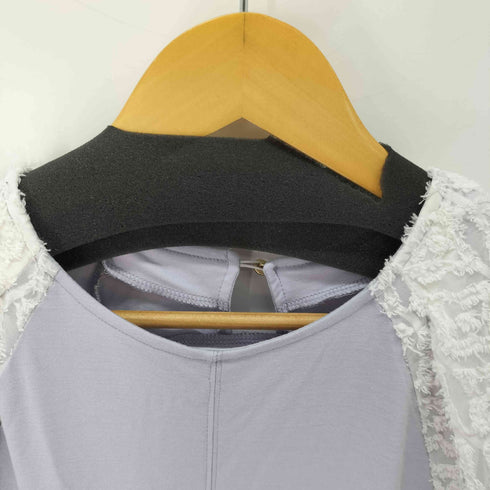 ナノユニバース NANO universe バルーンスリーブコンビカットワンピース レディース FREE