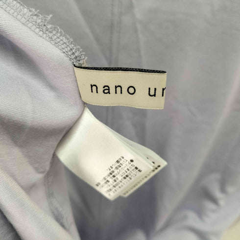 ナノユニバース NANO universe バルーンスリーブコンビカットワンピース レディース FREE