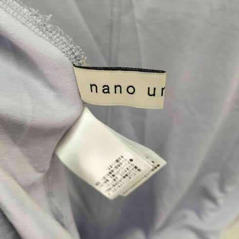 ナノユニバース NANO universe バルーンスリーブコンビカットワンピース レディース FREE