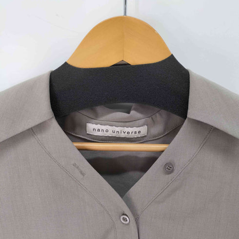 ナノユニバース NANO universe キャミソールビスチェ+スキッパーワンピースSET レディース FREE