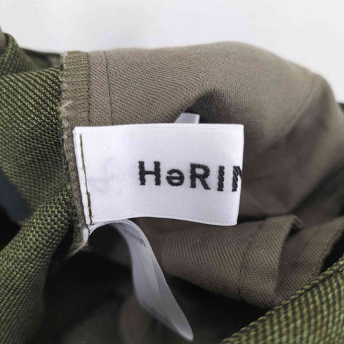 ヘリンドットサイ HeRIN.CYE 2tuck trousers pants ツータックトラウザーズパンツ レディース JPN:36