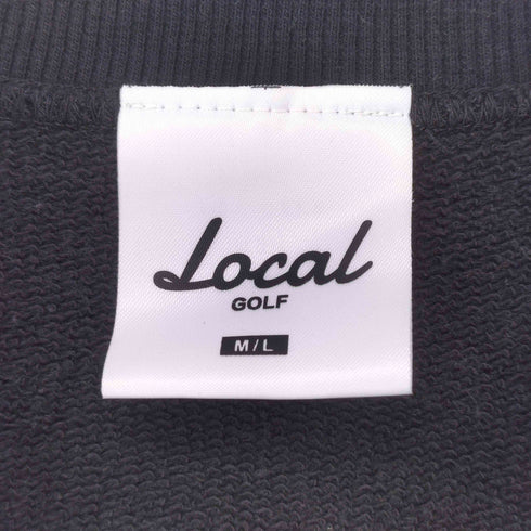 Local GOLF ロゴパッチ クルーネックトレーナー メンズ M/L